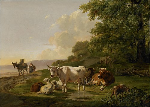 Landscape with Cattle, 1806, Pieter Gerardus van Os