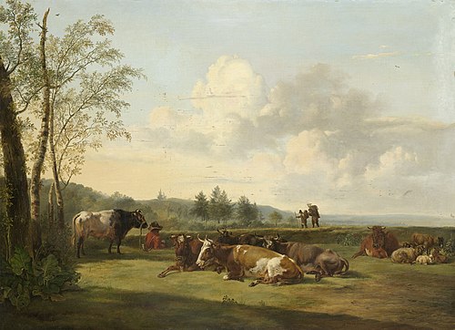 Landschap met vee, 1816, Pieter Gerardus van Os