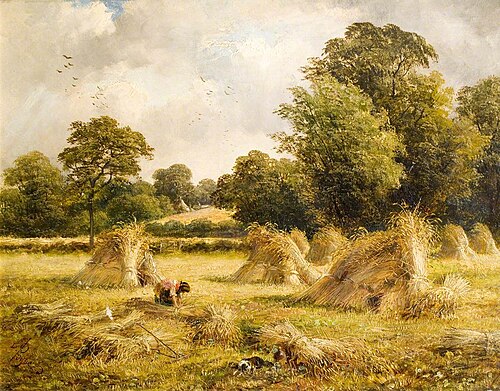 Harvest Home and Golden Corn, 1875, David Payne