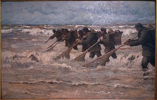 Garnaalvissers, 1882, Isidore Verheyden