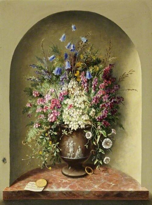 Wild Flowers, 1872, Albert Dürer Lucas