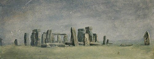 Stonehenge on Salisbury Plain, 1904, Albert Dürer Lucas