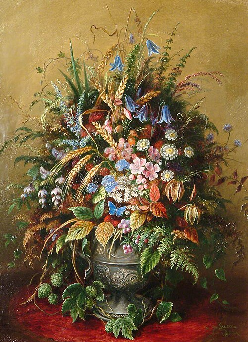 Vase of Flowers, , Albert Dürer Lucas