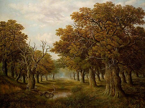 In the New Forest, 1885, Charles Leaver