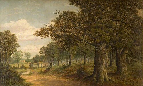 On the Edge of the Forest, 1887, Charles Leaver