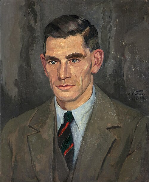 Portrait of a Man, 1940, Clara Ewald
