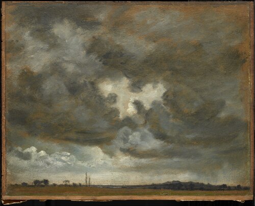 Cloud Study, 1850, Lionel Constable