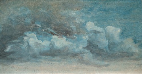 Cloud Study, 1850, Lionel Constable