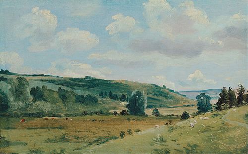 Paysage, 1850, Lionel Constable