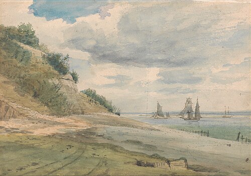 View near Walton on Naze, , Lionel Constable
