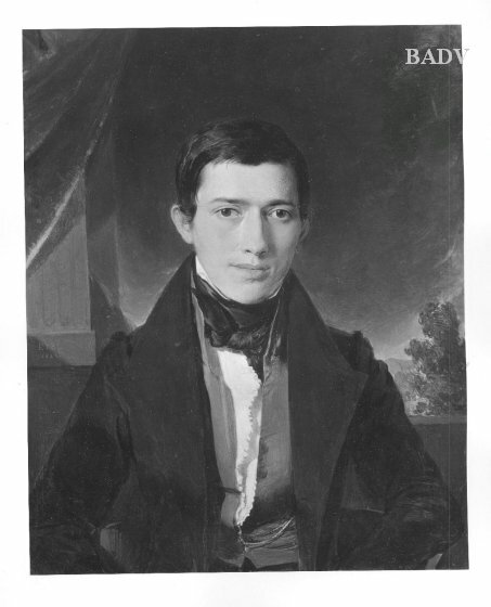 Portrait of a young man, 1832, Franz Eybl
