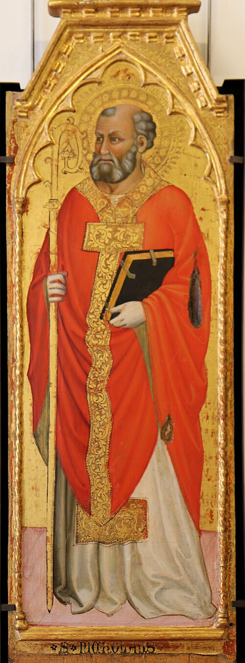 Saint Nicolas, 1350, Cecco di Pietro
