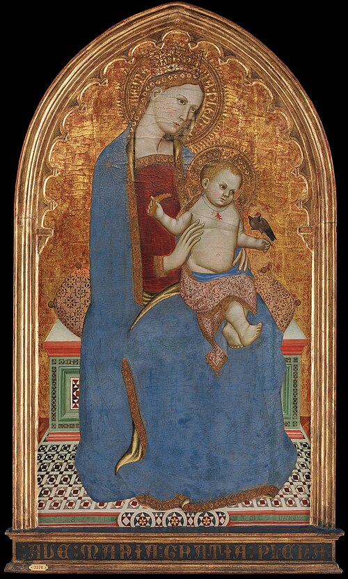 Vierge à l'Enfant, 1379, Cecco di Pietro