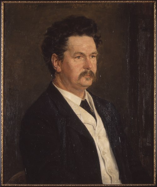 Portret van Hendrik Paulus Wijsman jr., hoogleraar Artsenijbereidkunde en Toxicologie te Leiden, 1907, Franciscus Hermanus Bach