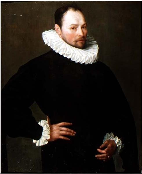 Portrait of a man aged 33, 1589, Herman van der Mast