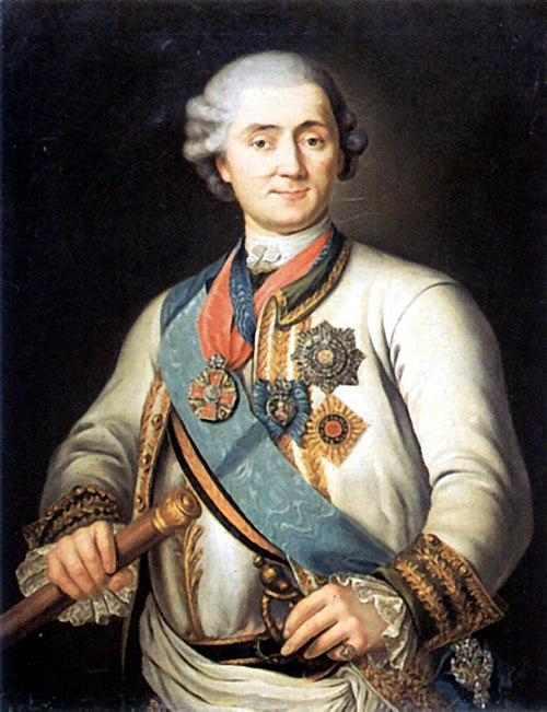 Porträt des Alexei Grigoryevich Orlov (1737-1809), 1776, Vigilius Erichsen