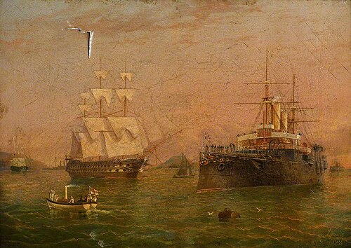 Battleships, 1892, James H. Wheldon