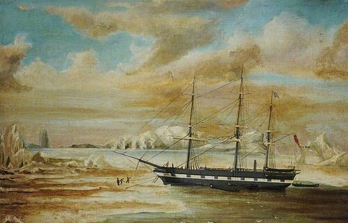 The 'Diana' in an Ice Dock, , James H. Wheldon