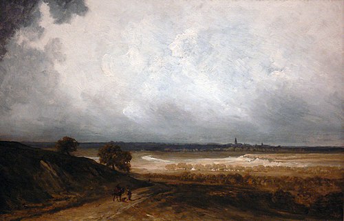 Landscape with Figures, , Georges Michel