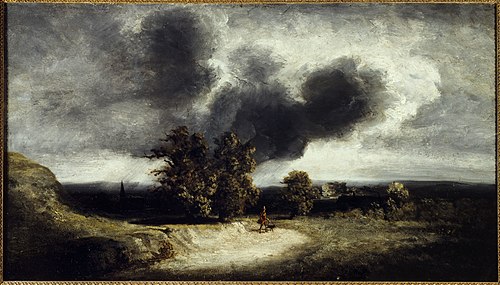 Paysage des environs de Paris, 1830, Georges Michel