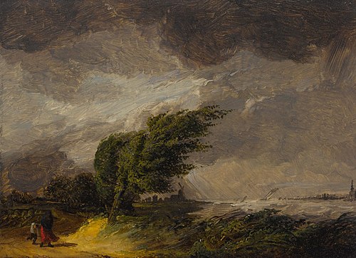 The Approaching Storm, , Georges Michel