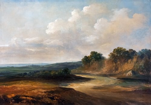 La route tournante, 1900, Georges Michel