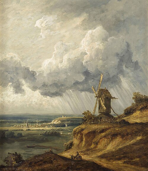 Le Moulin d'Argenteuil, 1830, Georges Michel