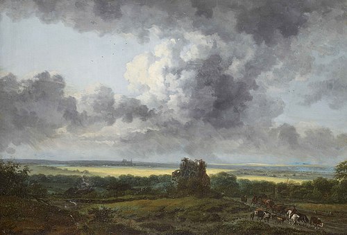 Paysage, environs de Chartres, , Georges Michel