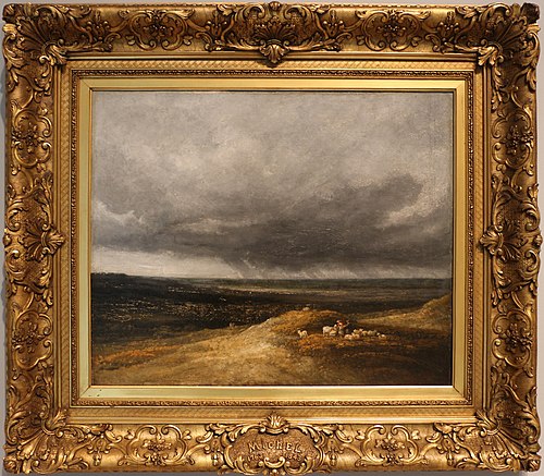 avvicinarsi della tempesta, 1820, Georges Michel