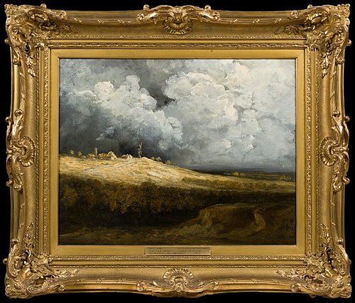 Landscape with Clouds, , Georges Michel