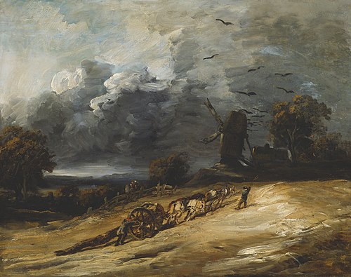 The Storm, 1822, Georges Michel