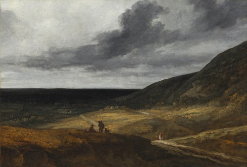 Landscape Near Paris, 1840, Georges Michel