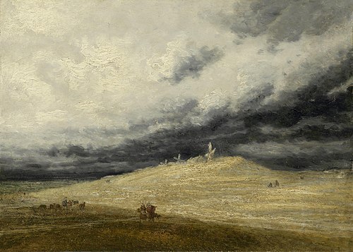 Three Windmills, 1810, Georges Michel