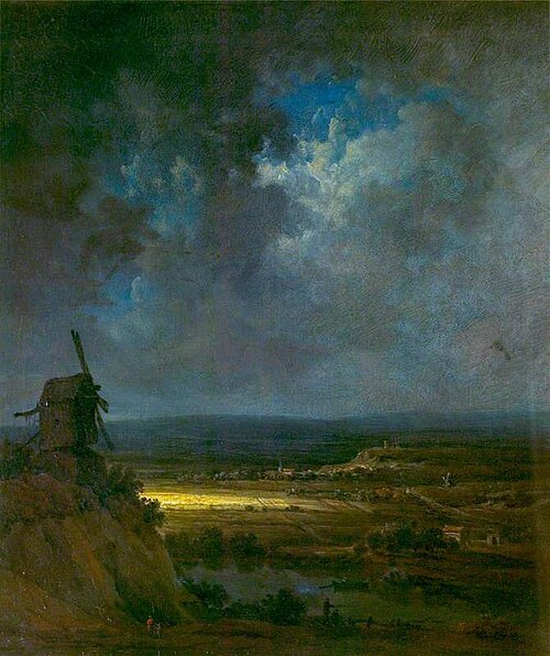 The Mill, 1835, Georges Michel
