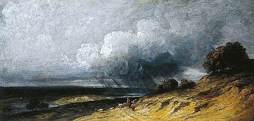 Storm near Montmartre, , Georges Michel