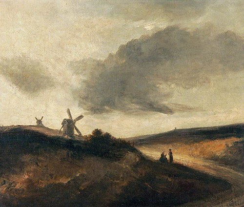 Windmills on the Heath, , Georges Michel