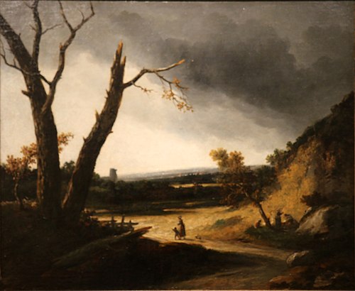 L'orage, 1828, Georges Michel