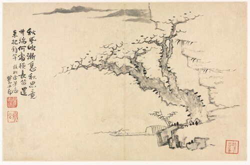 Landscapes in Various Styles after Old Masters, 1690, Mei Qing