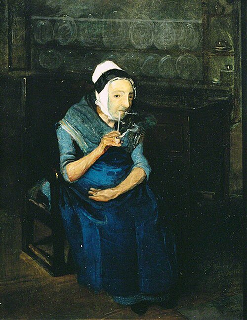 An Unidentified Retired Female Servant at Bramham, , John Widdas