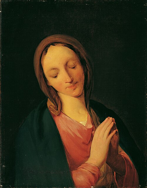 Madonna, 1840, August von Pettenkofen