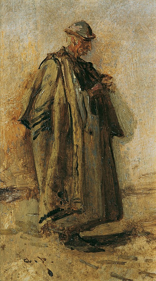 Ungarischer Schafhirte, 1875, August von Pettenkofen