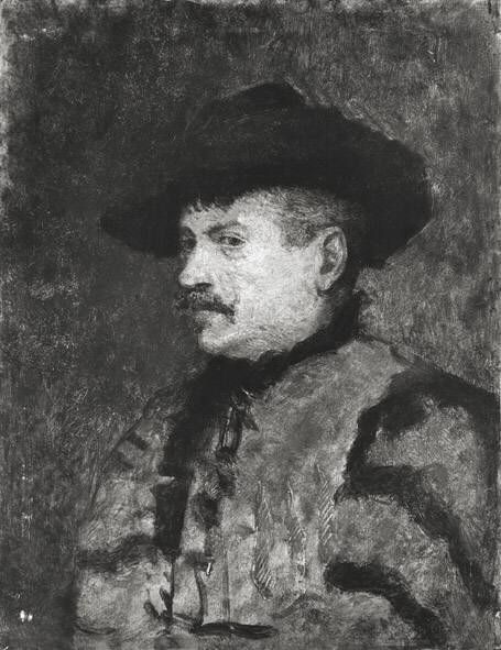 Brustbild eines ungarischen Bauern, 1870, August von Pettenkofen