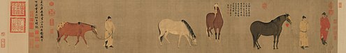 Leading Horses out of Stable, , Ren Renfa