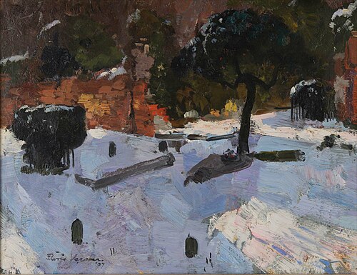 Kerkhof te Warmond, , Floris Verster