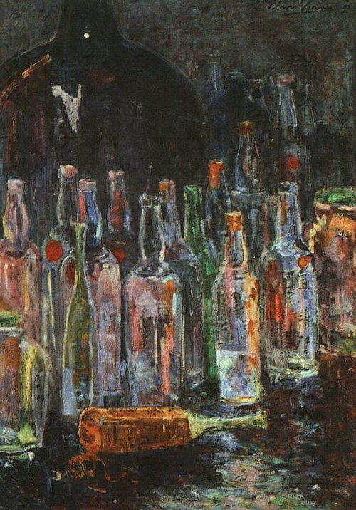 Nature morte avec bouteilles, 1892, Floris Verster