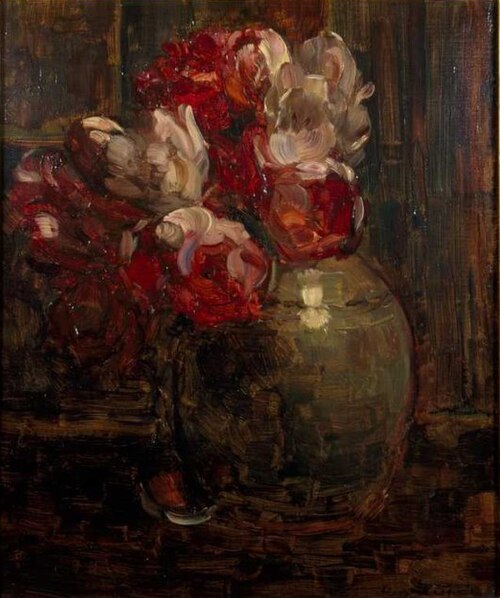 Pot de gingembre avec Tulipes, 1913, Floris Verster