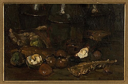 Kastanjes en blikken kannen, 1924, Floris Verster