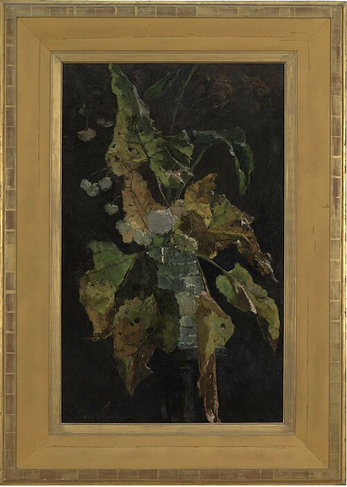Flowers and Leaves, 1888, Floris Verster