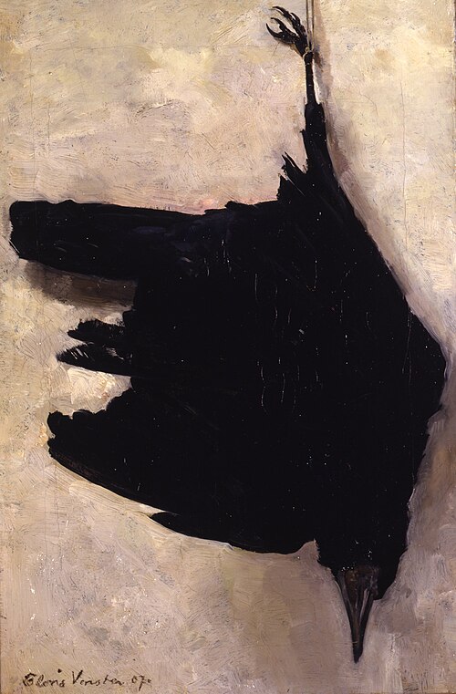 Dode kraai, 1907, Floris Verster