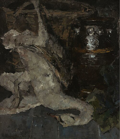 Dead Swan, 1886, Floris Verster